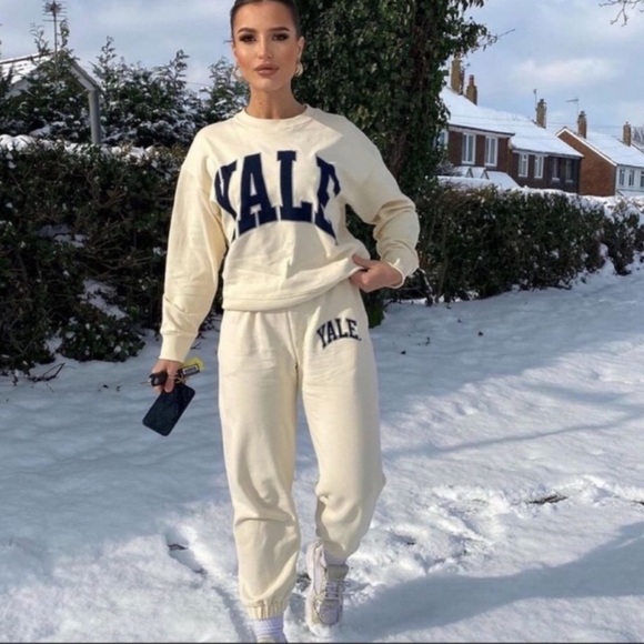 Jumpsuits | Zara Yale Sweatpants | Poshmark